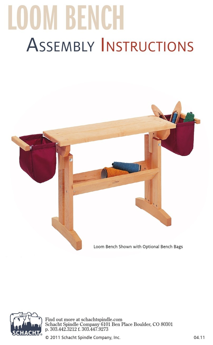 Schacht LOOM BENCH Assembly instructions