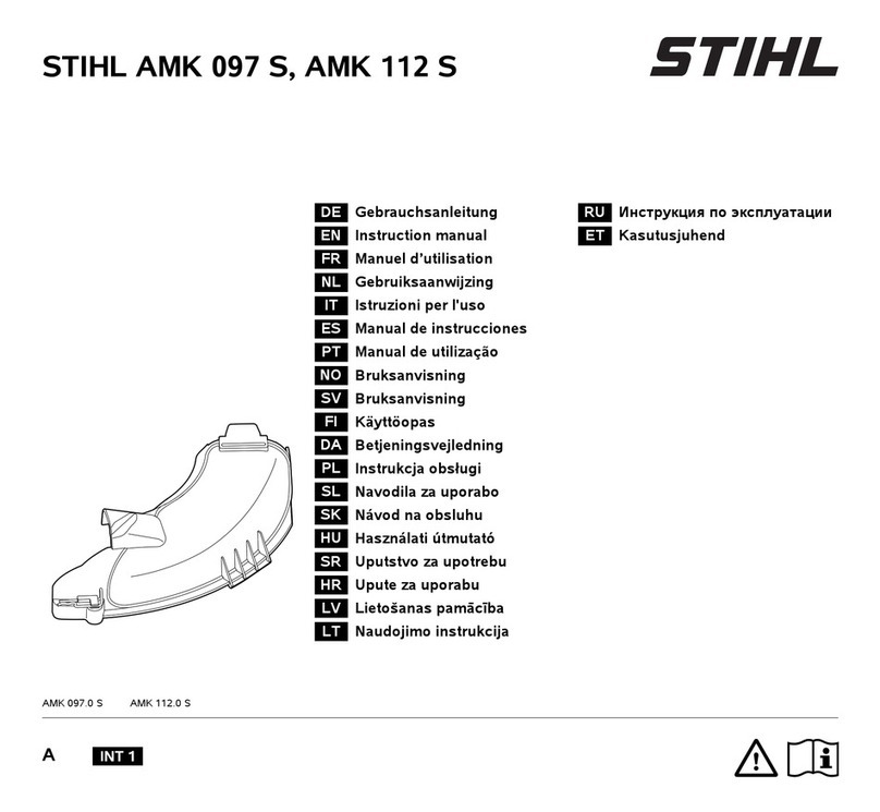 Stihl AMK 097 S User manual