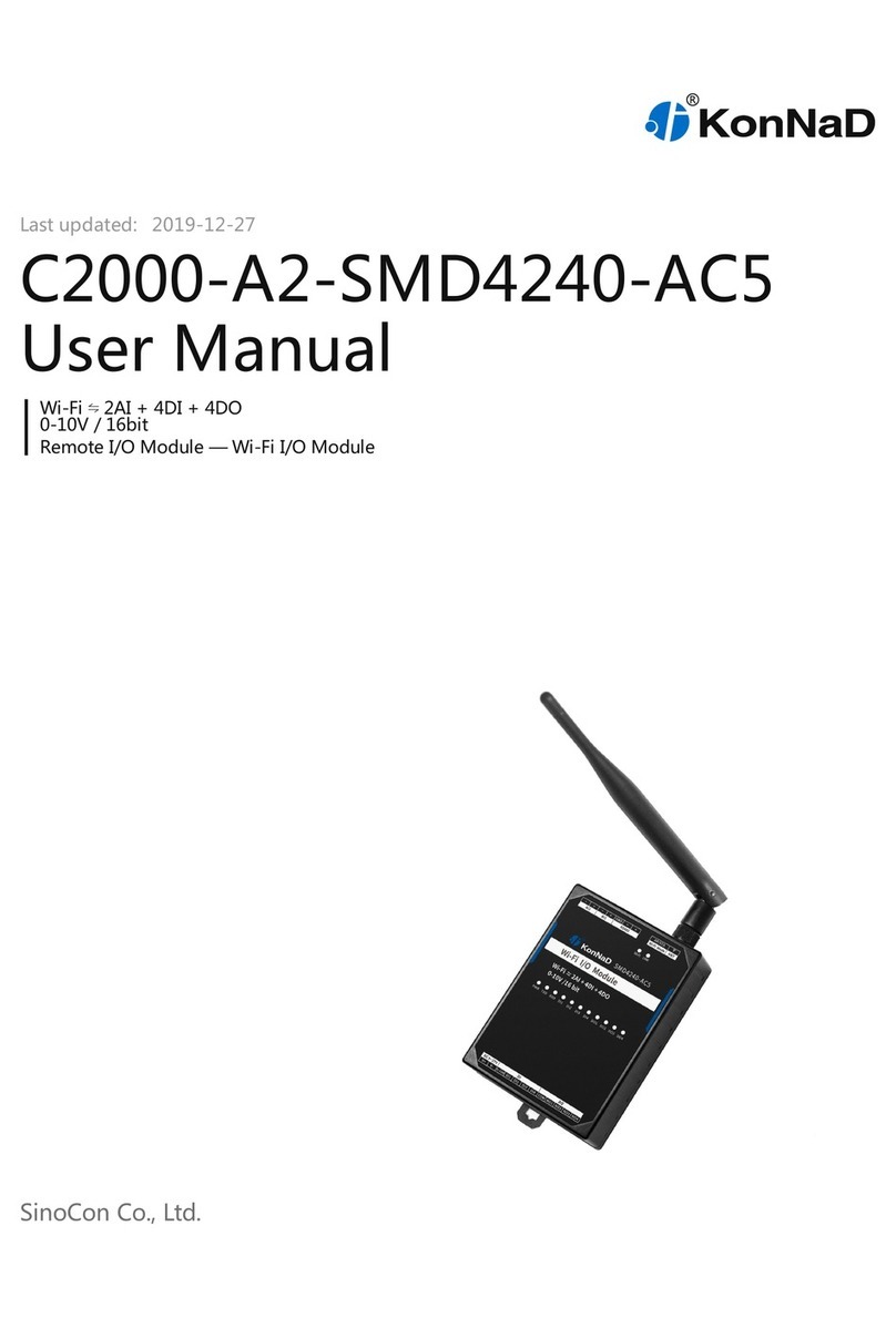KonNad C2000-A2-SMD4240-AC5 user manual