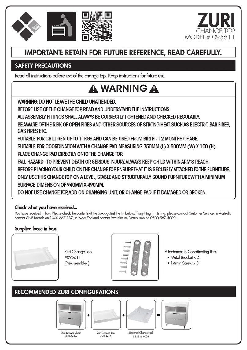 Childcare ZURI 095611 User manual
