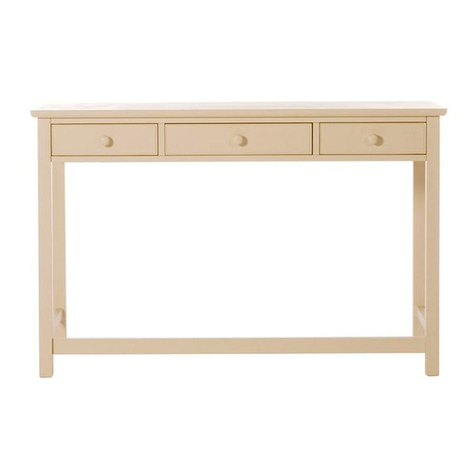 feather&black Olivia Dressing Table User manual
