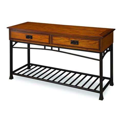Home Styles Modern Craftsman Console Table 88 5050 22 manual Home Styles Modern Craftsman Console Table 88 5050 22 manual