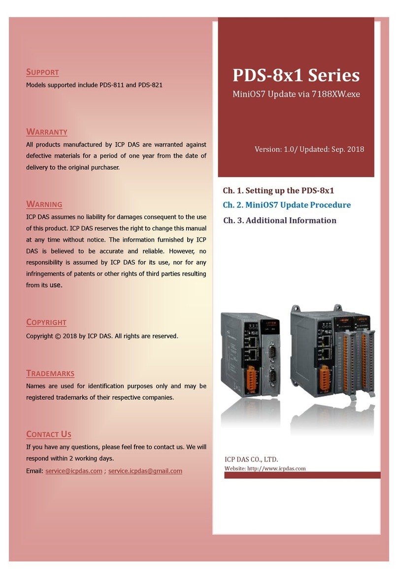 ICP DAS USA PDS-8 1 Series manual