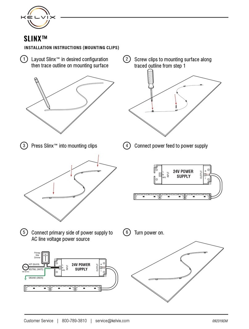 Kelvix SLINX installation instructions