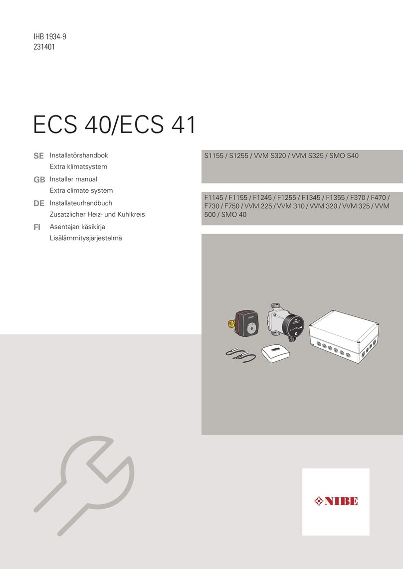 Nibe ECS 40 User guide