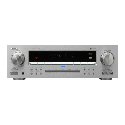 Teac AG-5D Quick start guide