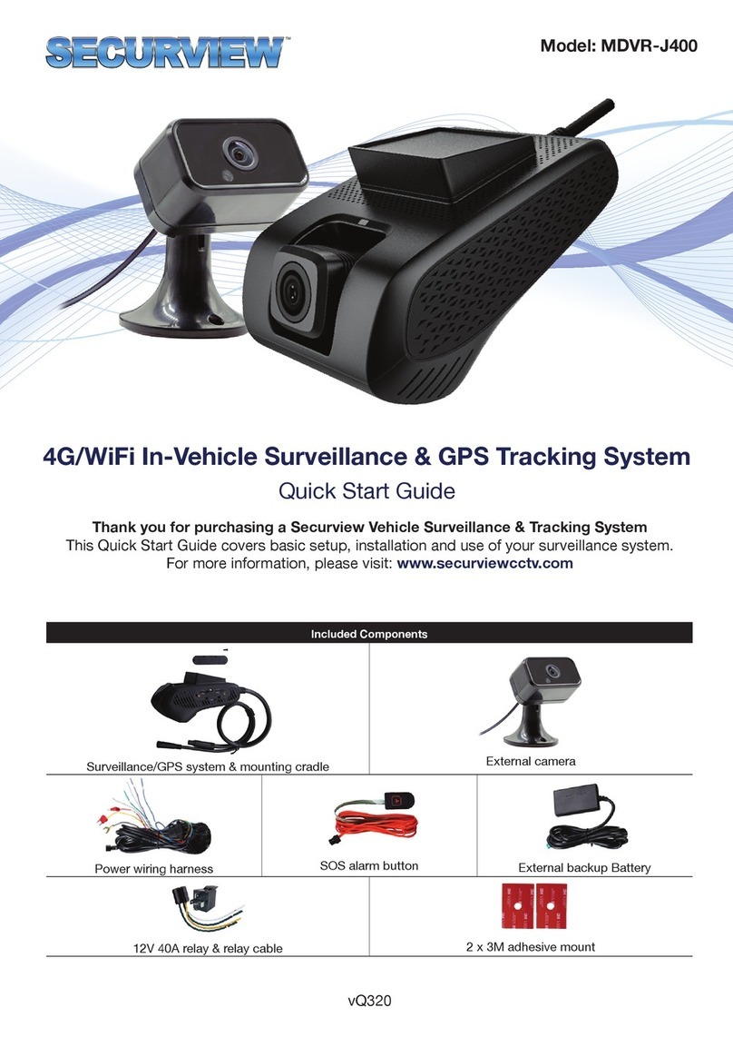 SecurView MDVR-J400 quick start guide