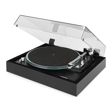 THORENS TD 2001 User manual