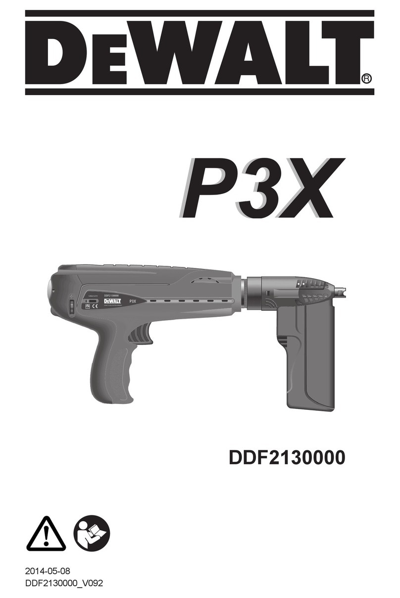 DeWalt P3X manual