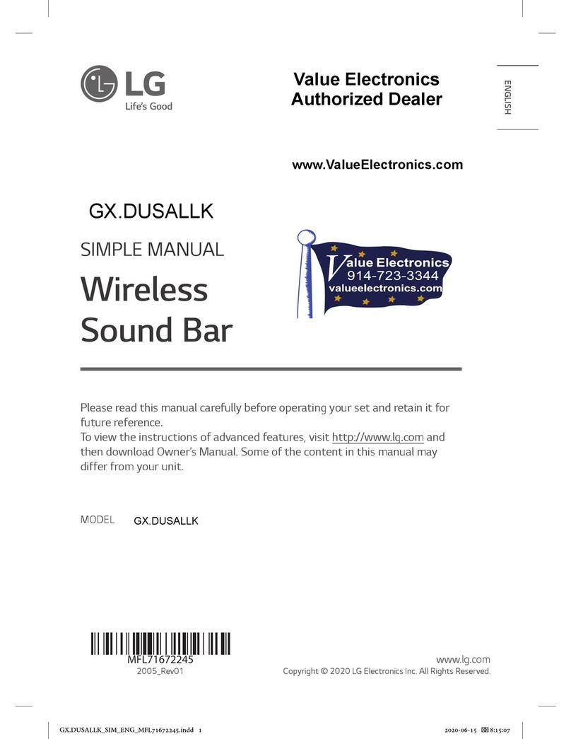 LG GX.DUSALLK Specification sheet