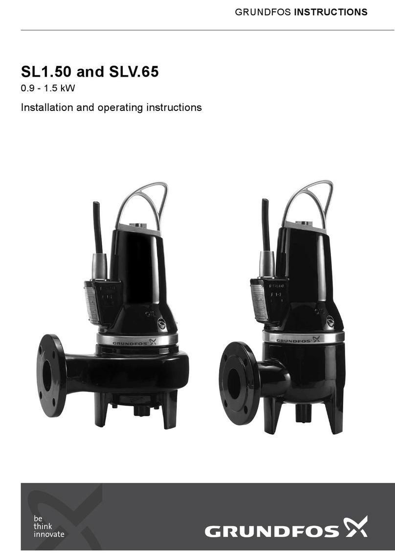 Grundfos SL1.50 User manual