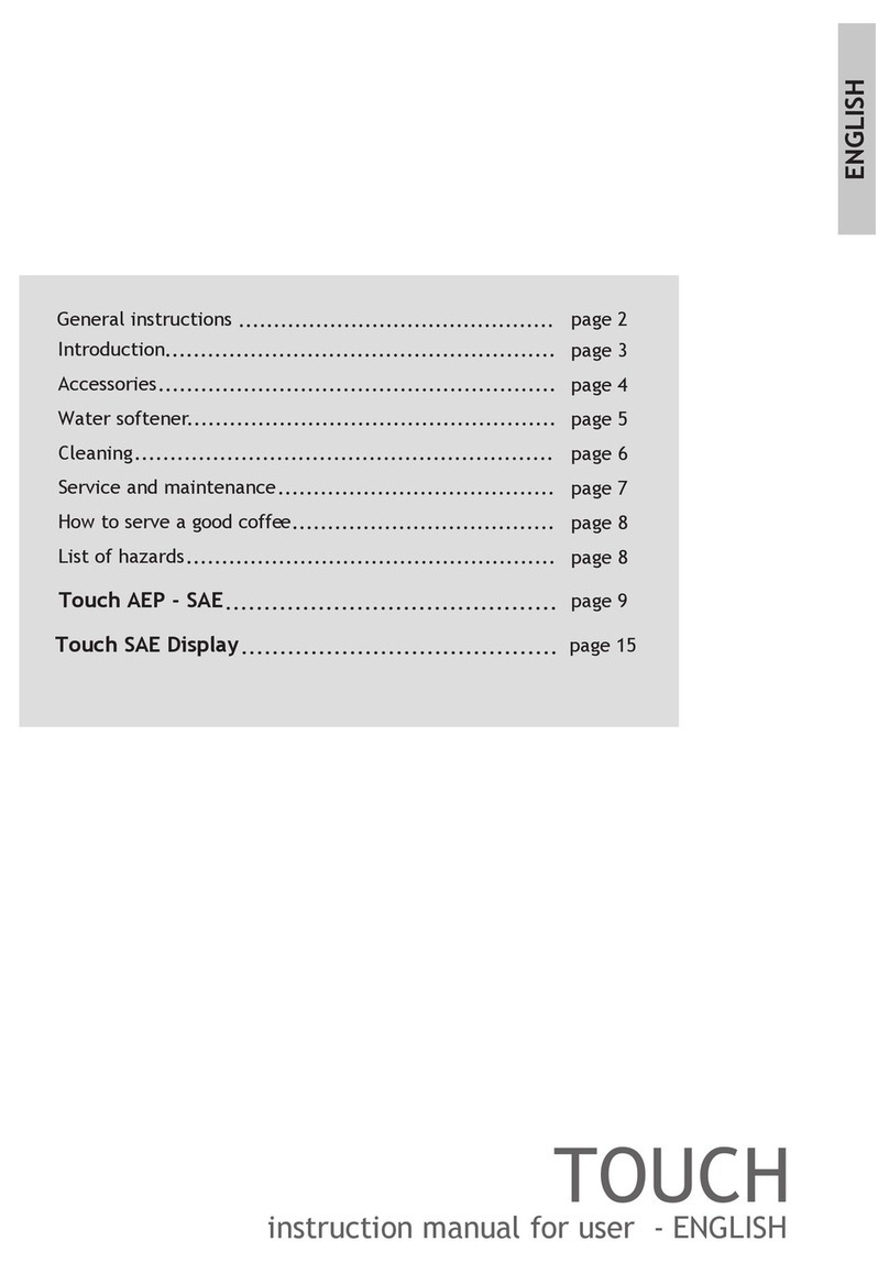 MCE Touch AEP Series User manual