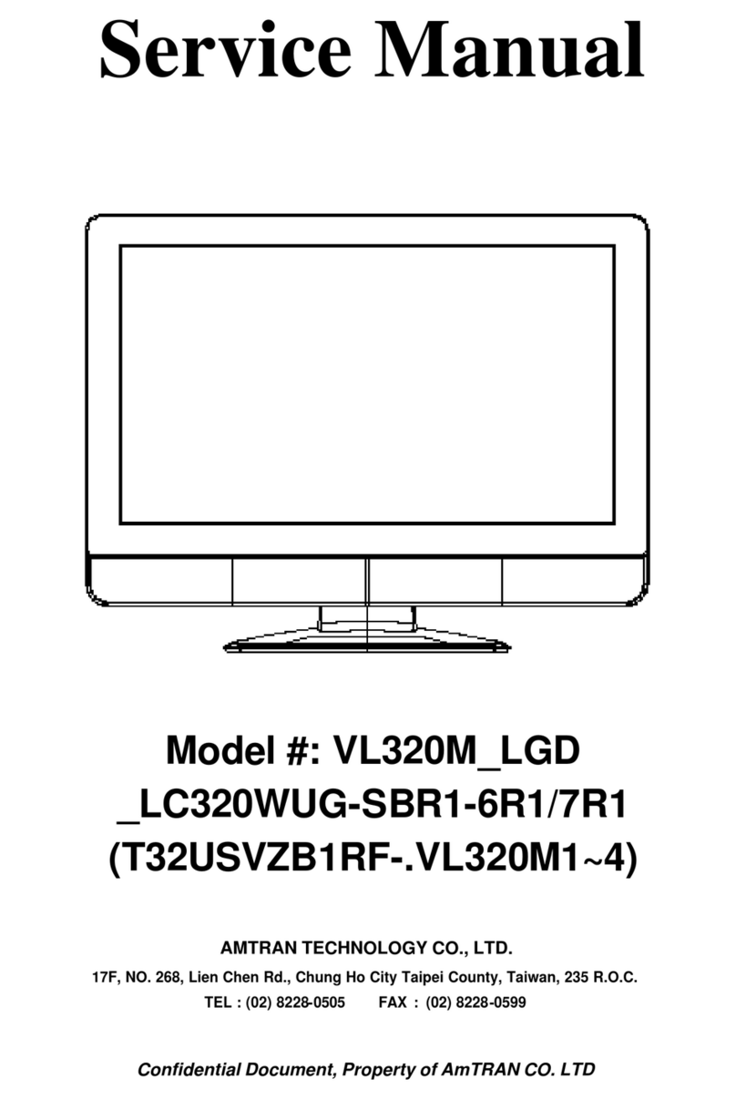 Vizio T32USVZB1RF-VL320M1 Series User manual