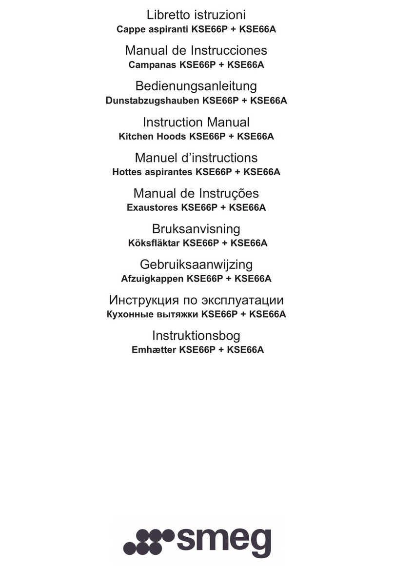 Smeg KSE66P instruction manual