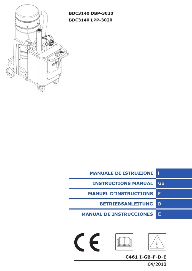 Blastrac BDC3140 instruction manual