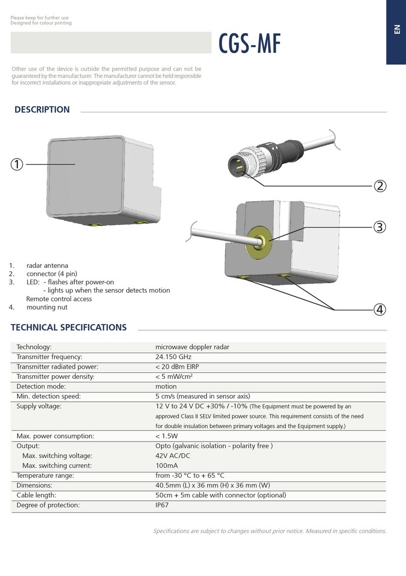 BEA CGS-MF User manual