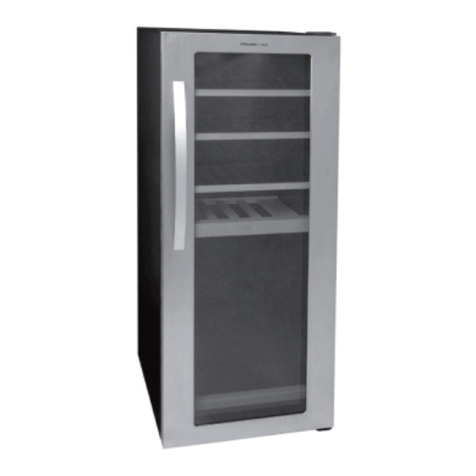 Electrolux E24WC160ES - Icon Wine Coolers Operating manual Electrolux E24WC160ES - Icon Wine Coolers Operating manual
