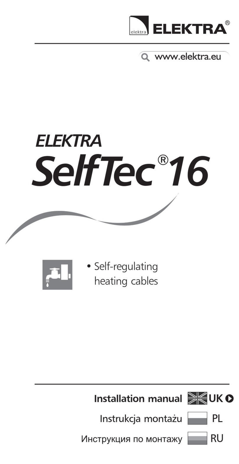 ELEKTRA SelfTec 16 installation manual