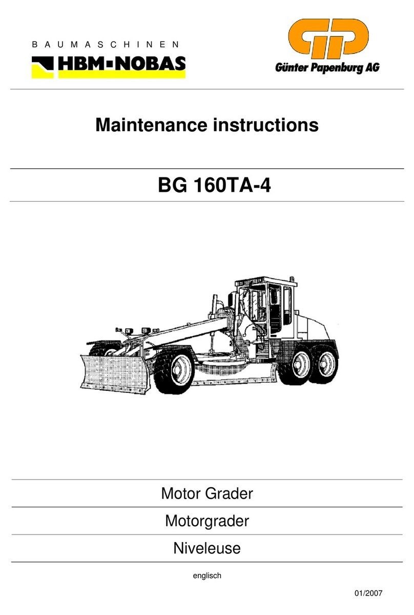 GP HBM-NOBAS BG 160TA-4 Maintenance instructions