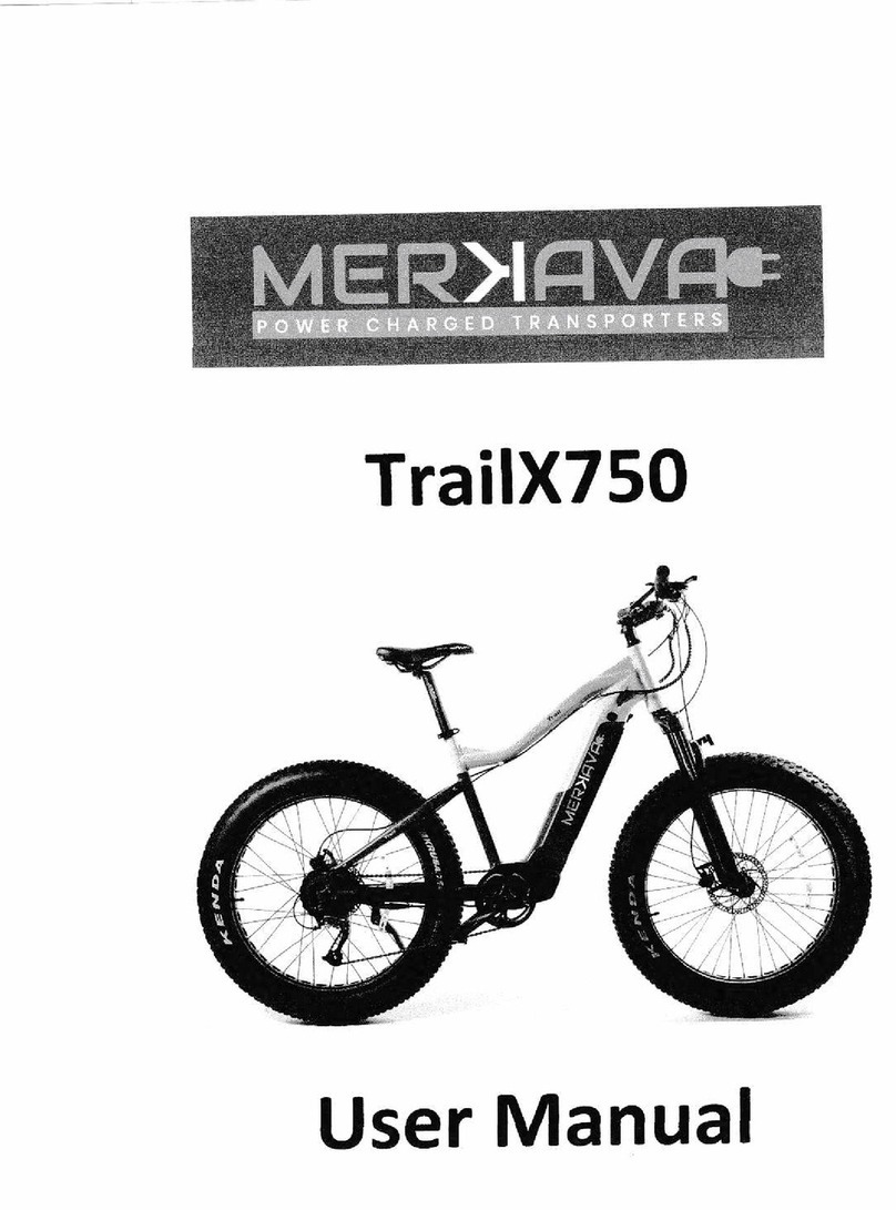 Merkava TrailX750 user manual