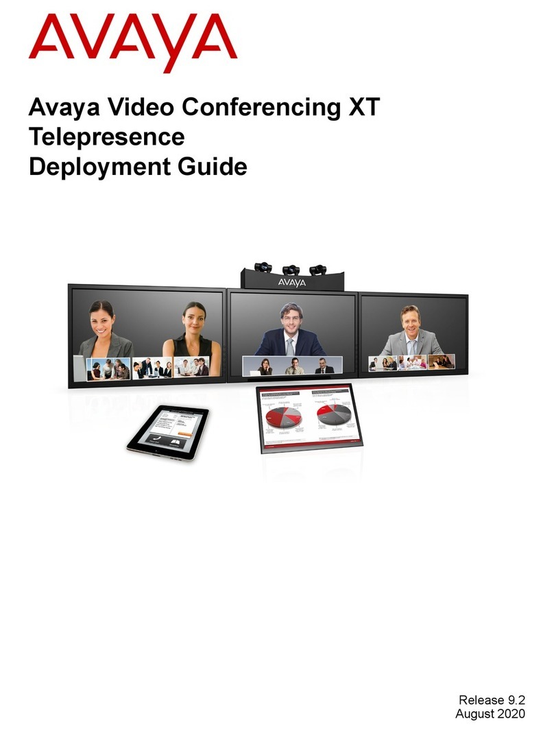 Avaya XT Telepresence Deployment guide