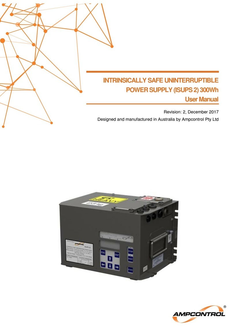 Ampcontrol ISUPS 2 user manual