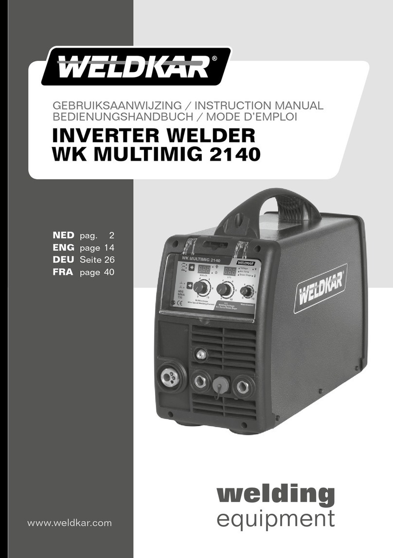 WELDKAR WK MULTIMIG 2140 instruction manual