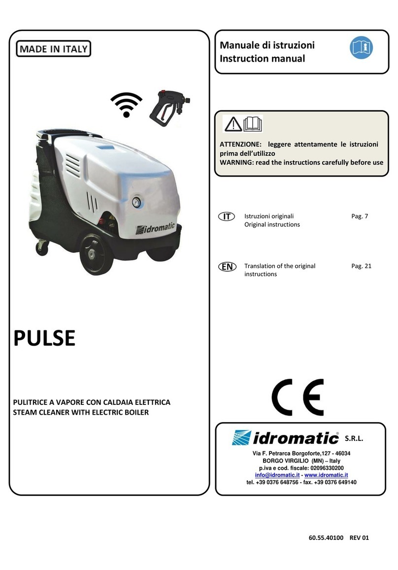 Idromatic PULSE Series instruction manual