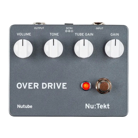 Korg Nu:Tekt OD-S User manual Korg Nu:Tekt OD-S User manual