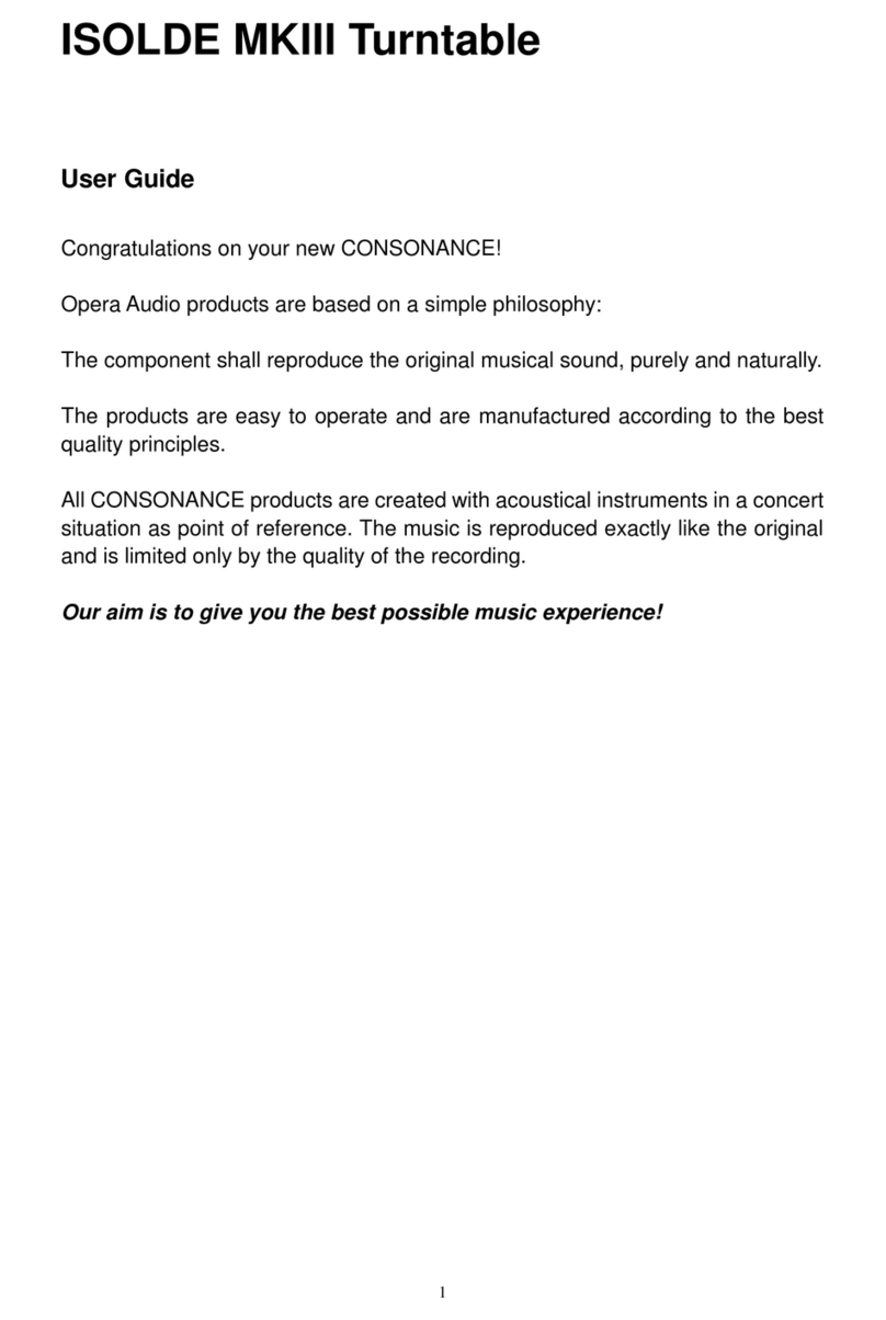 Consonance ISOLDE MKIII user guide
