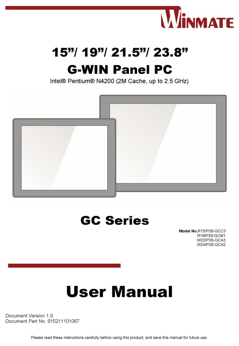 Winmate GC Series User manual