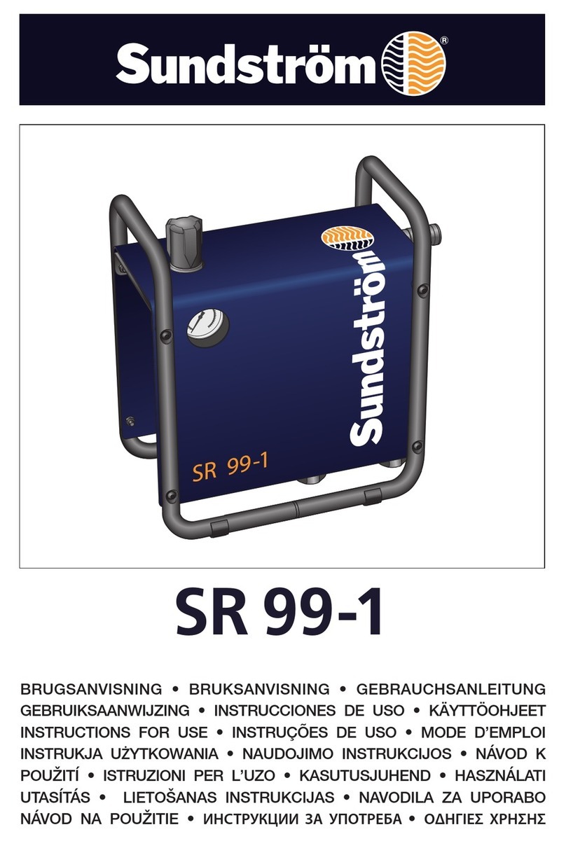Sundstrom SR 99-1 Instructions for use