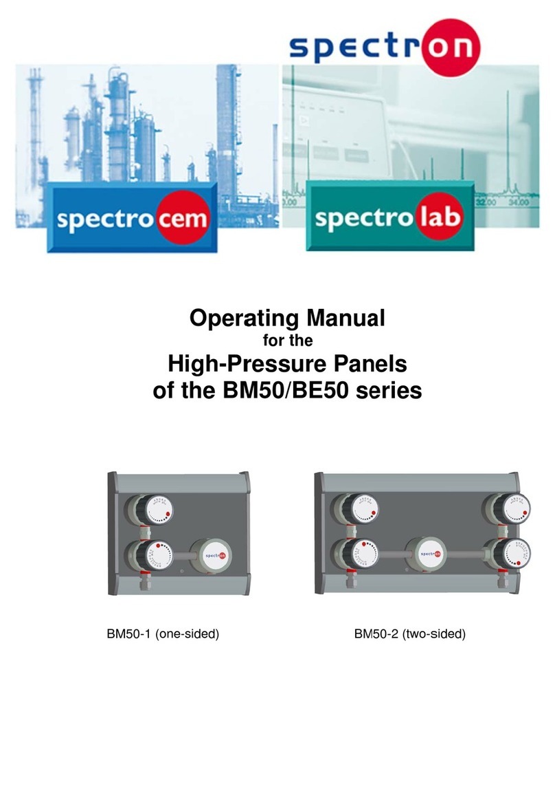 Spectron BM50 Series operating manual