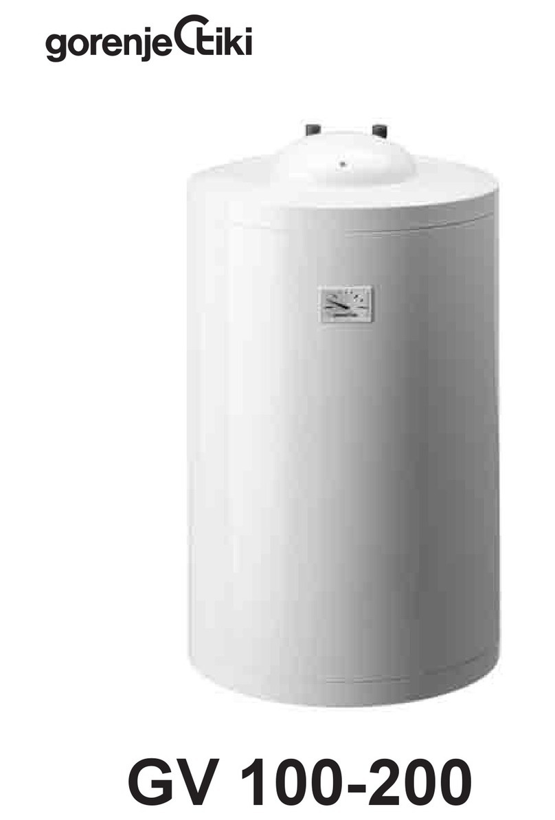 Gorenje Tiki GV Series manual Gorenje Tiki GV Series manual