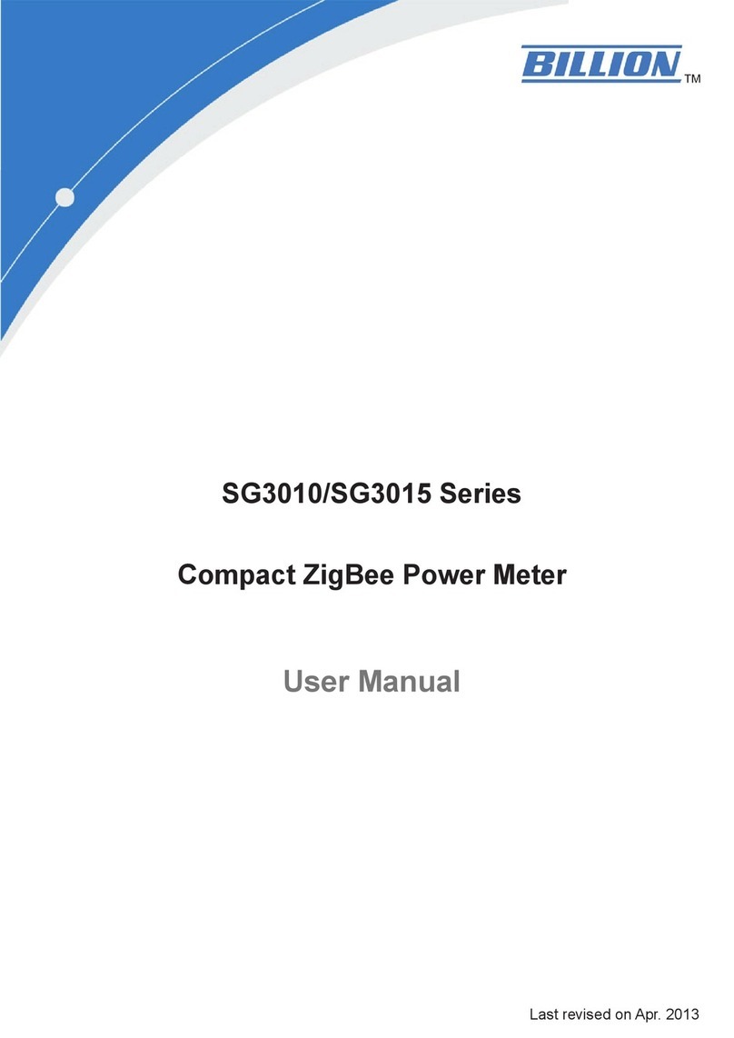 Billion SG3010 Series user manual