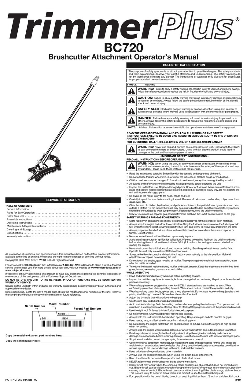 TrimmerPlus trimmerplus User manual
