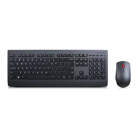 Lenovo Professional Wireless Keyboard and Mouse... User manual Lenovo Professional Wireless Keyboard and Mouse... User manual