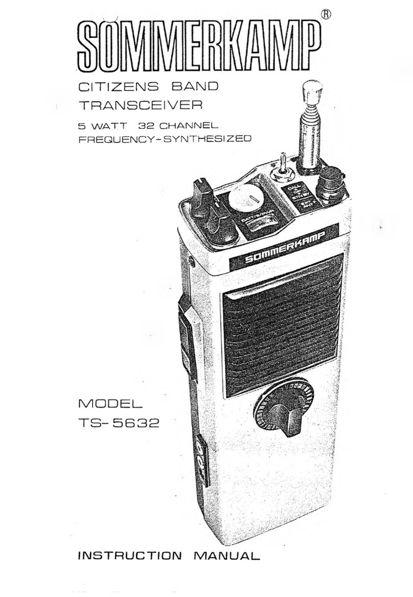 Sommerkamp TS- 5632 User manual