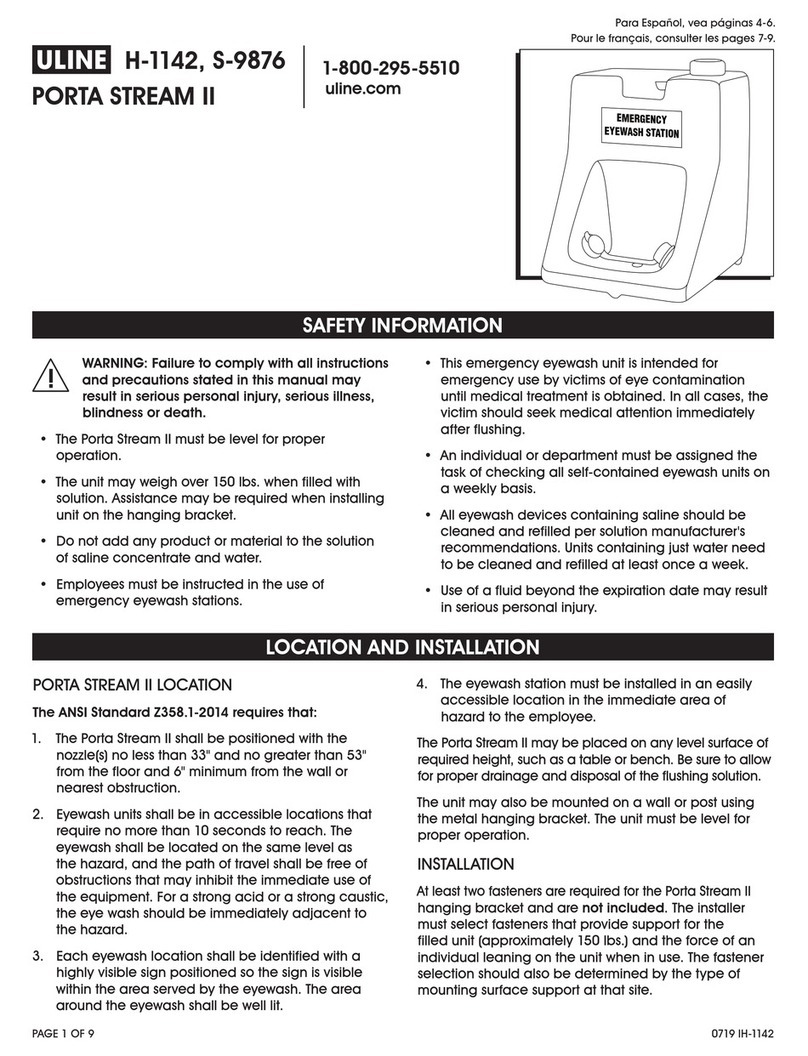 U-Line Porta Stream II manual