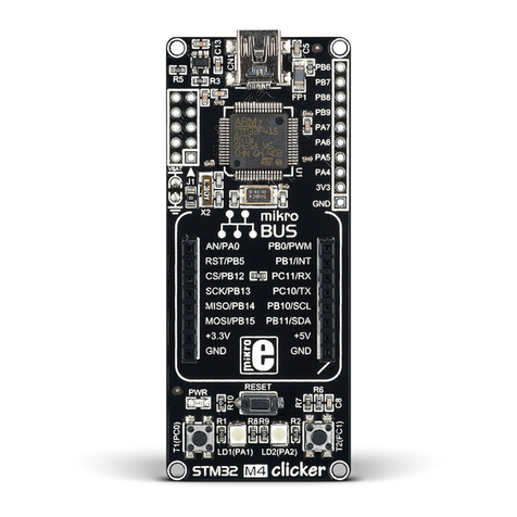 mikroElektronika clicker STM32 M4 User manual