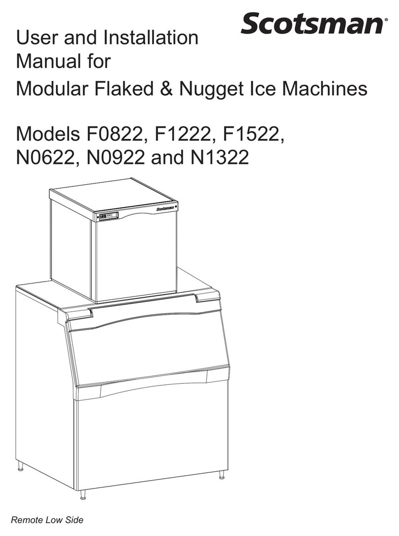 Scotsman F0822 Operating manual