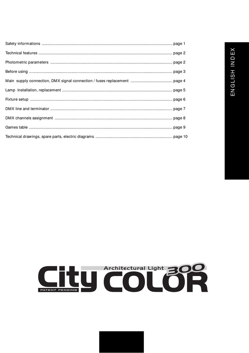 STUDIODUE CityColor300 User manual