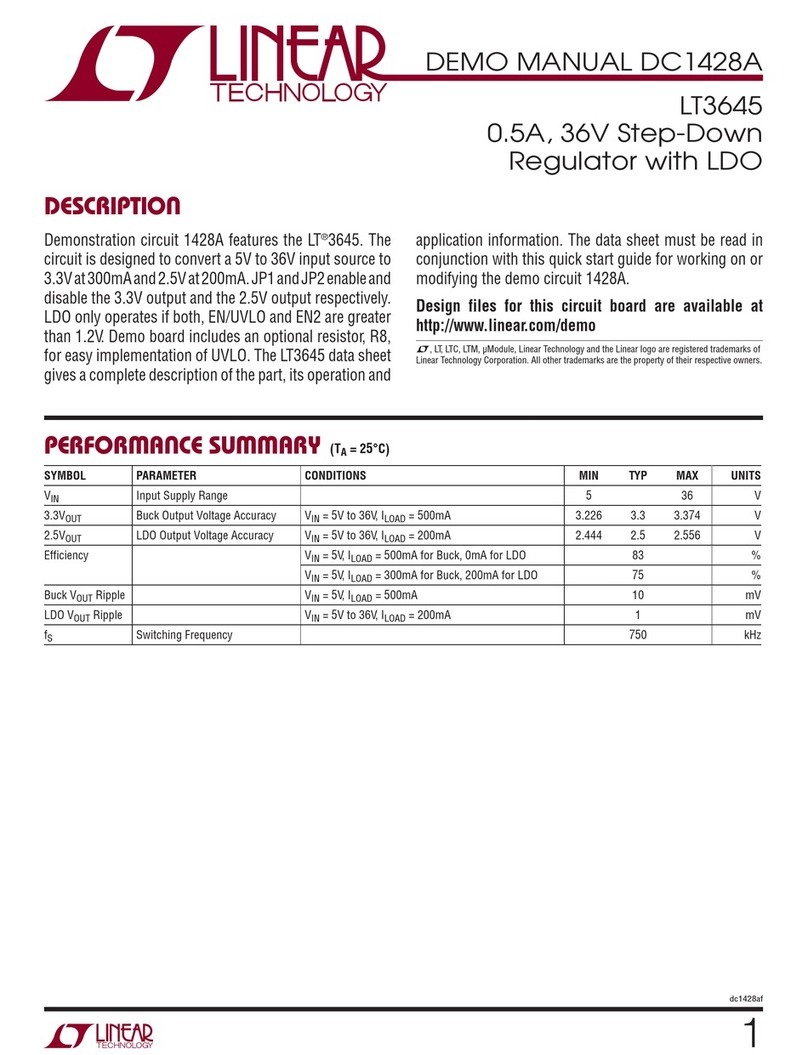 Linear Technology DC1428A Quick setup guide