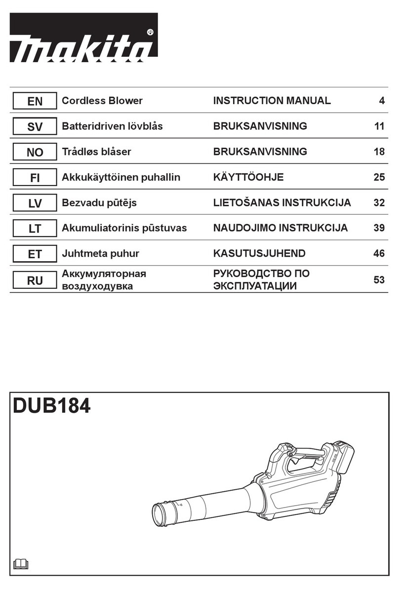 Makita DUB184 instruction manual