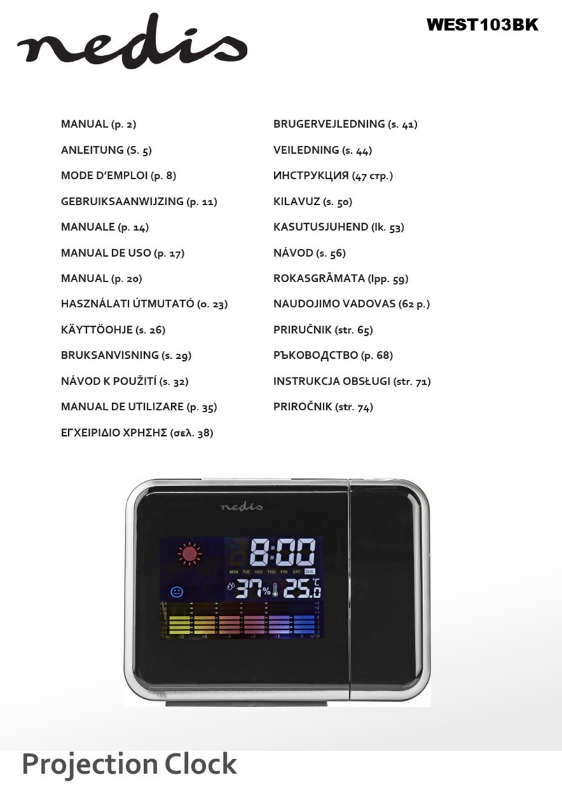 nedis WEST103BK User manual