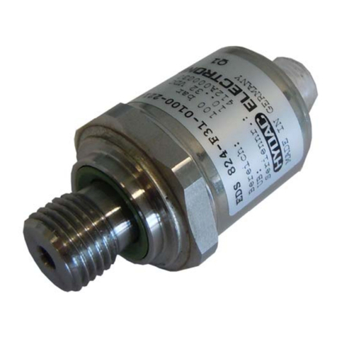 HYDACELECTRONIC EDS 820 operating manual