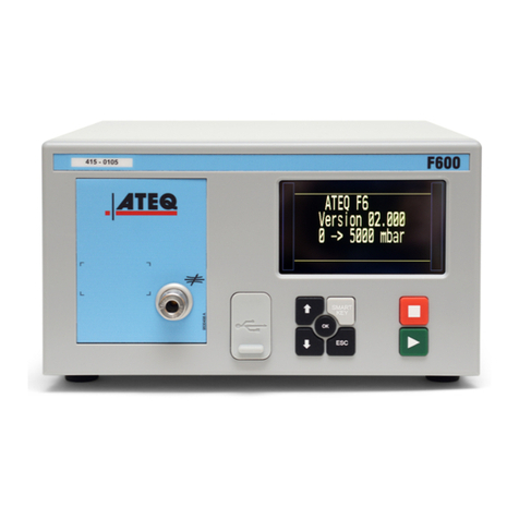 ATEQ F600 quick start guide