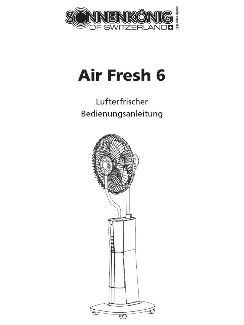 Sonnenkonig Air Fresh 6 User manual