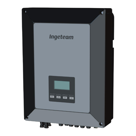 Ingeteam INGECON SUN 1Play TL M Installation and operation manual Ingeteam INGECON SUN 1Play TL M Installation and operation manual