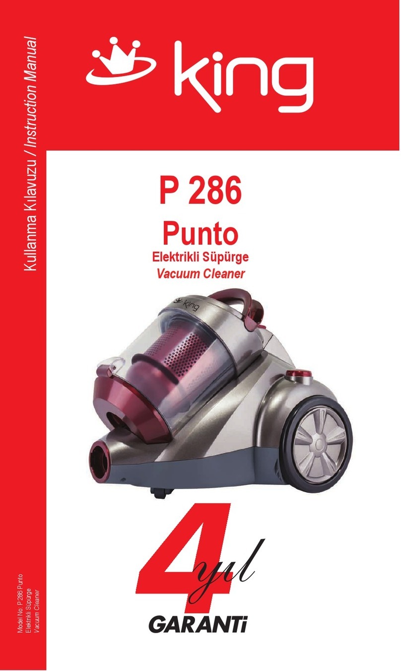 KING P 286 Punto instruction manual